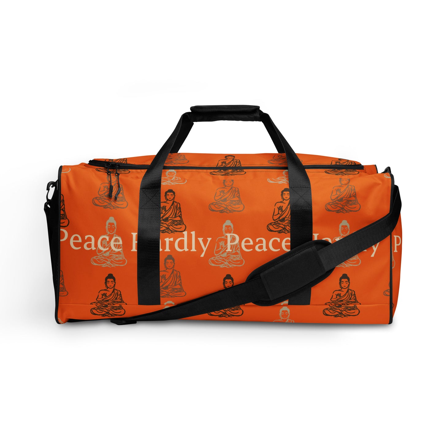 Orange Peace Hardly Duffle bag