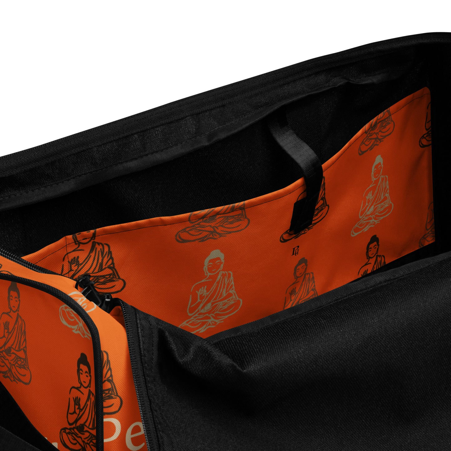 Orange Peace Hardly Duffle bag