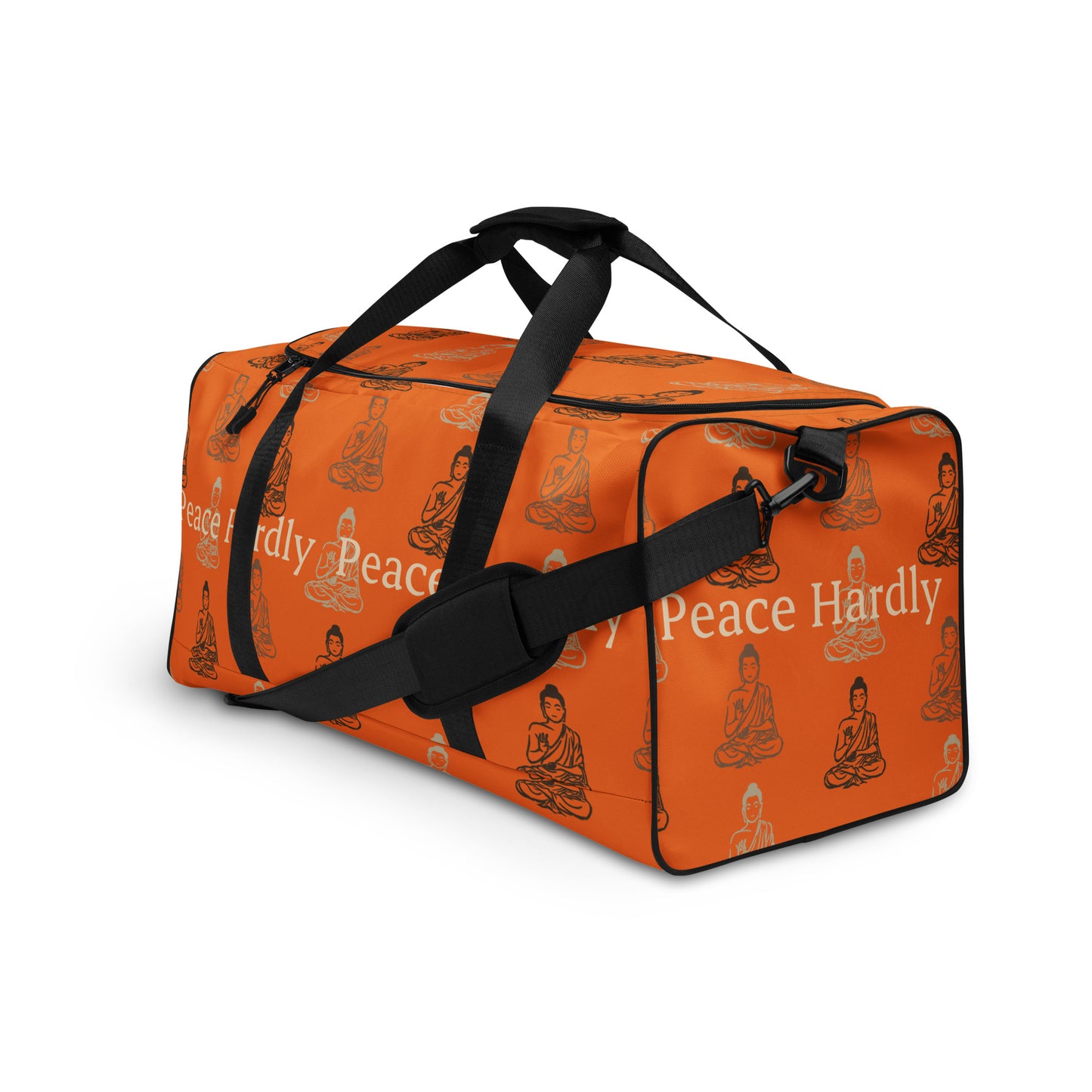 Orange Peace Hardly Duffle bag