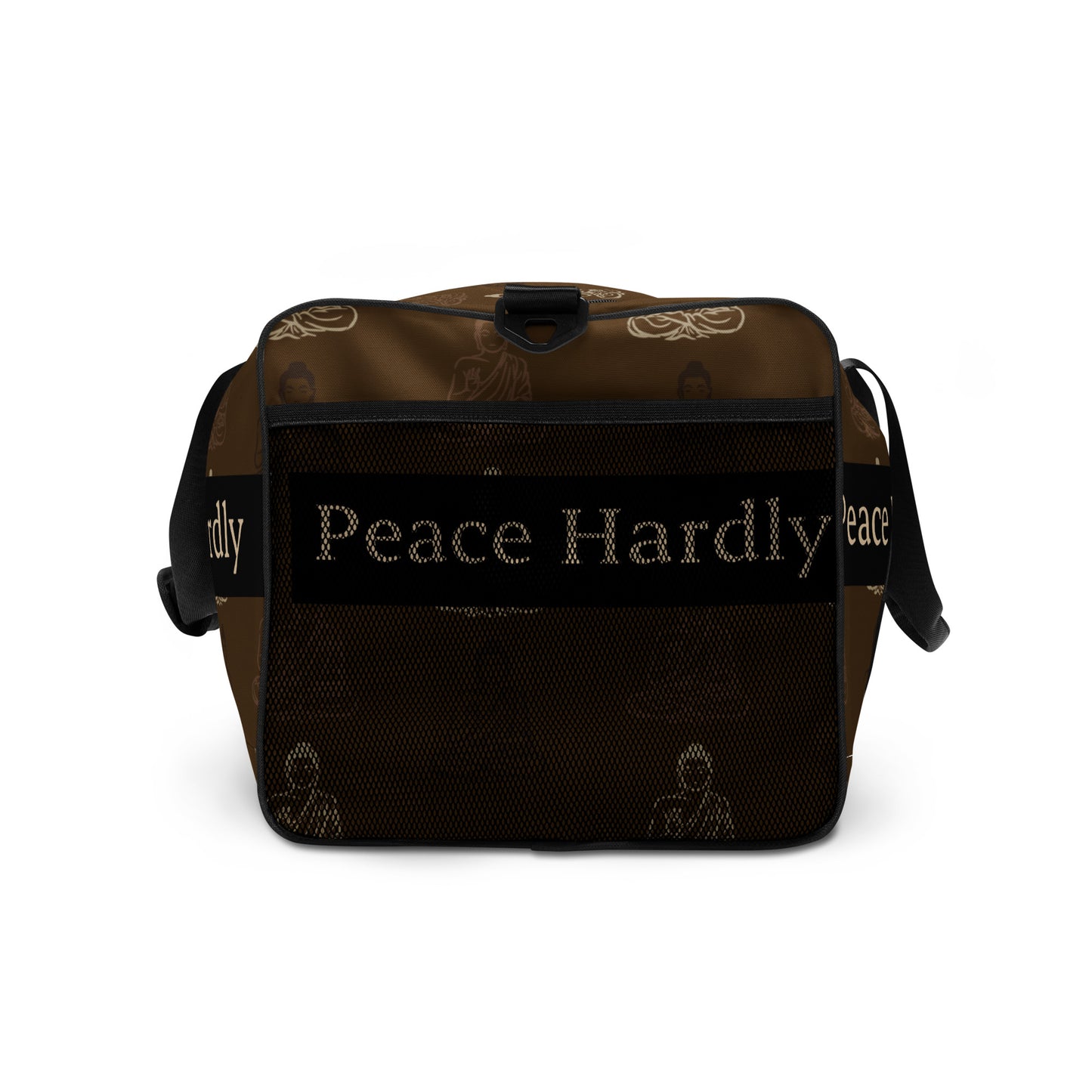 Brown Peace Hardly Duffle bag