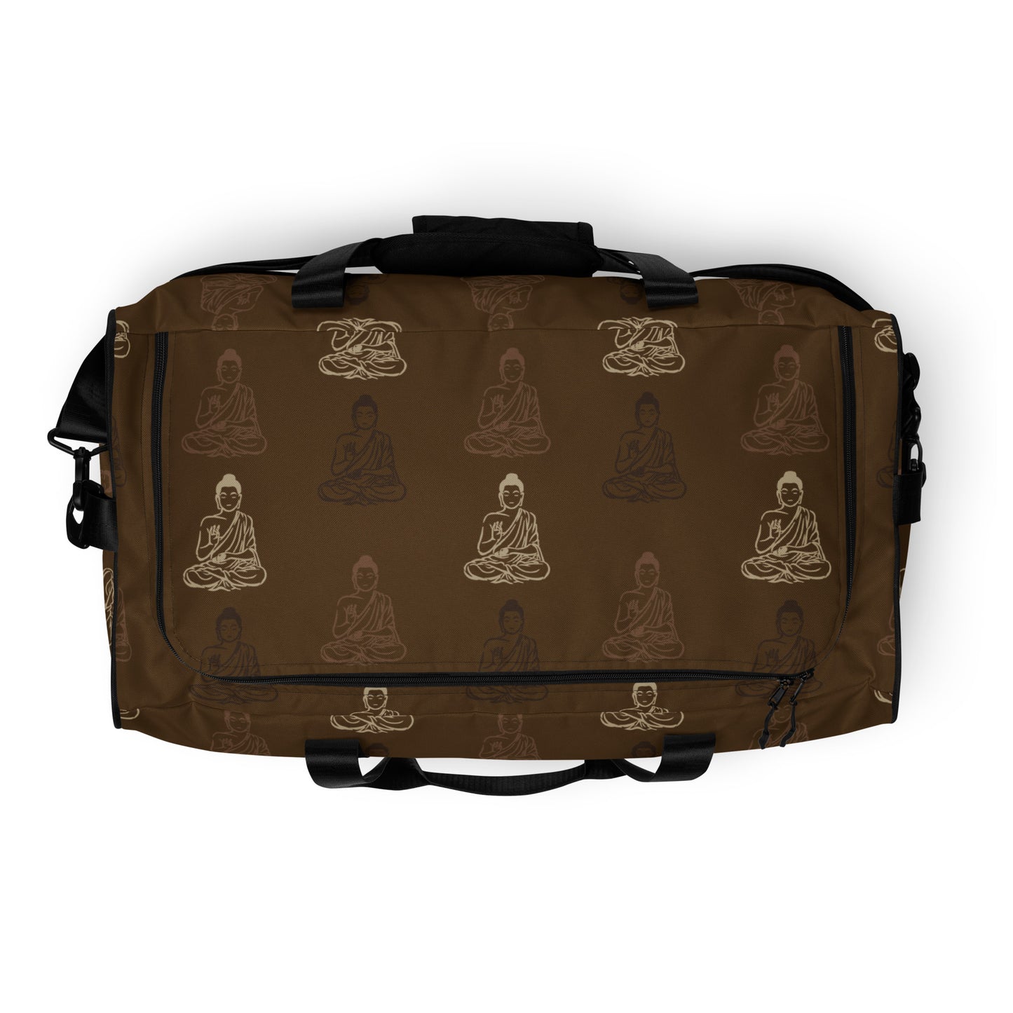 Brown Peace Hardly Duffle bag